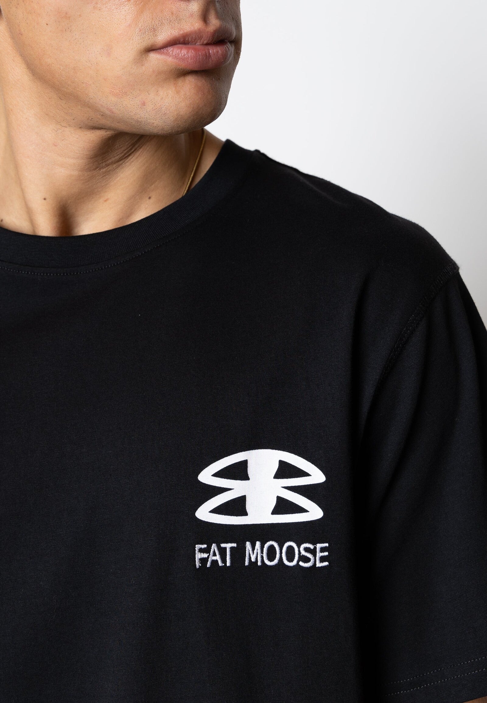 Camiseta Fat Moose Lutz T-shirt Black