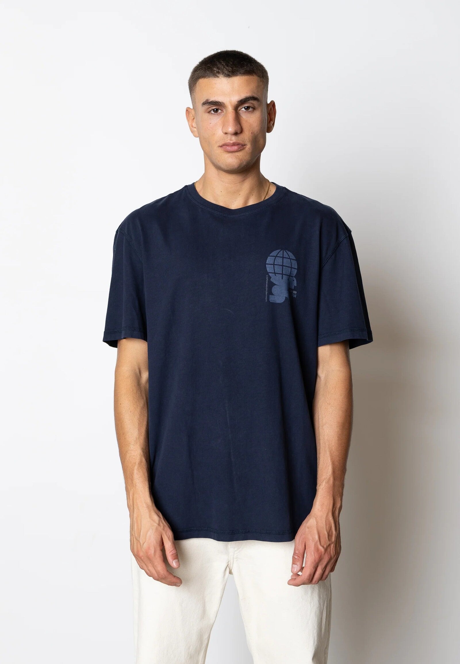 Camiseta Fat Moose Blaze T-shirt Navy