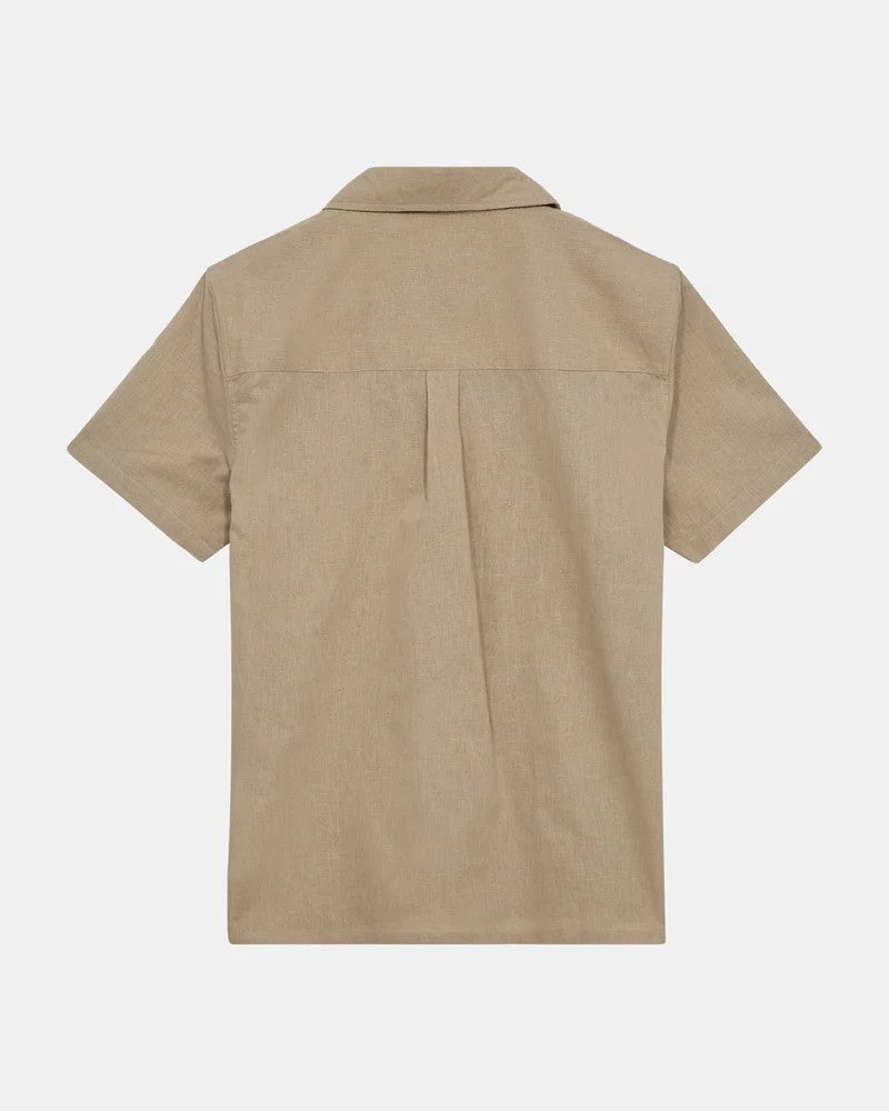 Camisa Anerkjendt Akleo SS Feather Grey