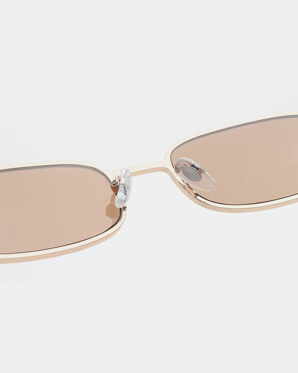 Gafas de sol A.Kjaerbede Noah Gold Burnt Amber