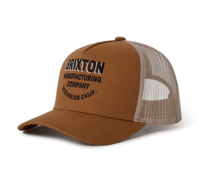 Gorra Brixton Redoubt Crest Netplus Washed copper