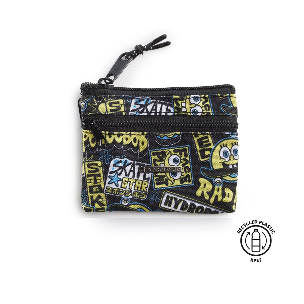 Monedero Hydroponic x  Bob Esponja BG Poplar Negro