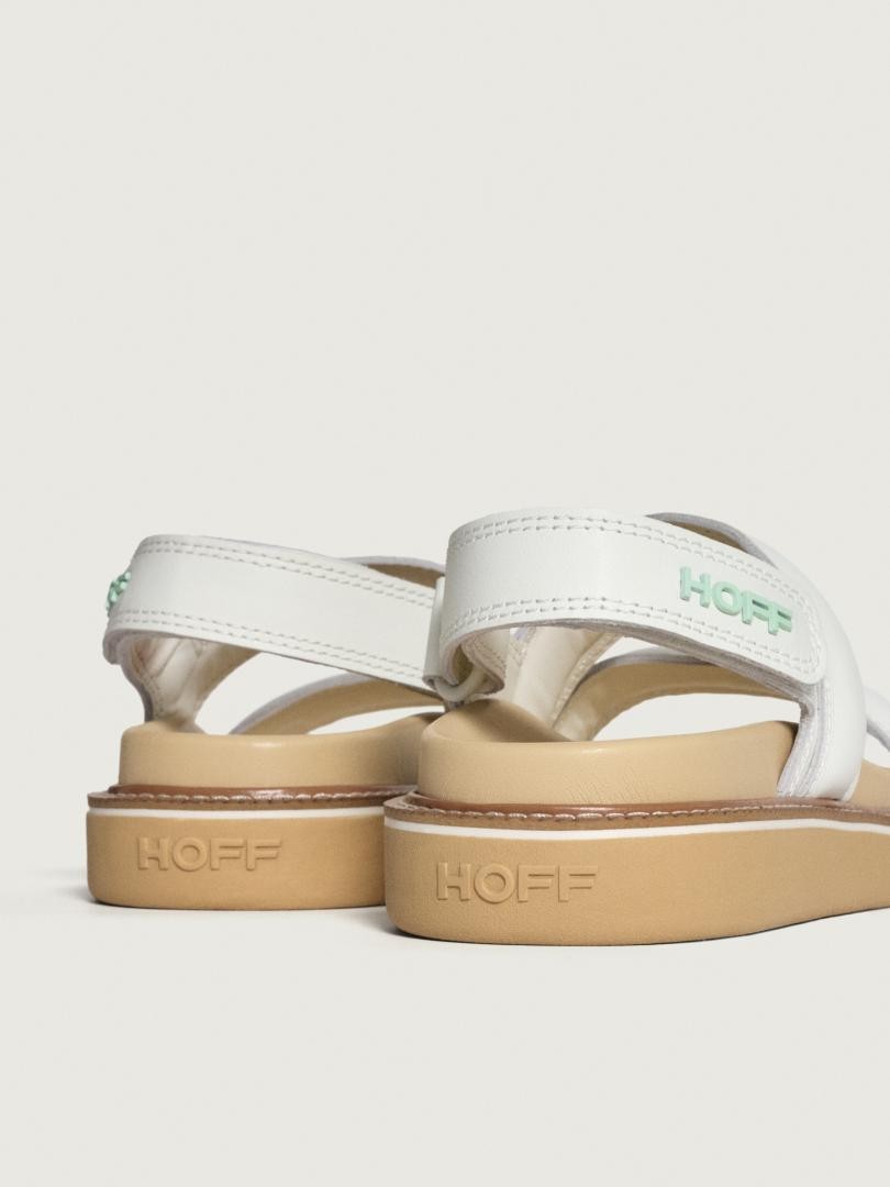 Sandalias Hoff Road Off White Mujer