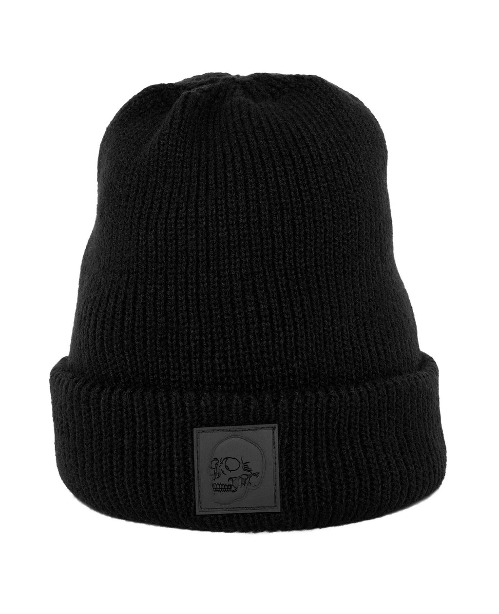 Gorro Le Crane Knit Logo cuffed Beanie Black