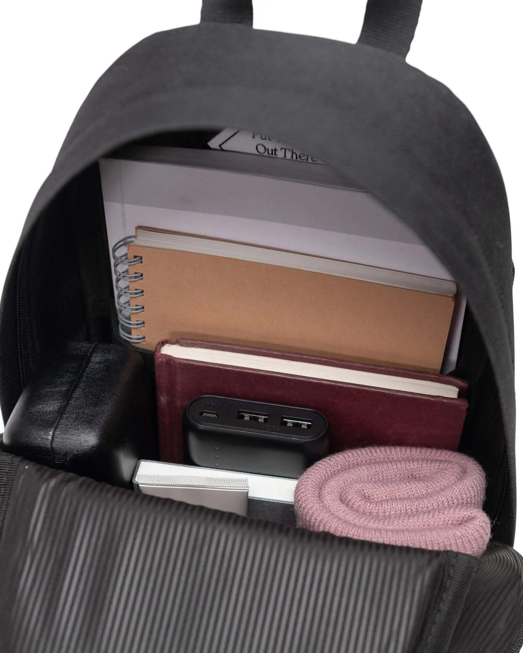 Bolso Herschel Heritage Raven Crosshatch