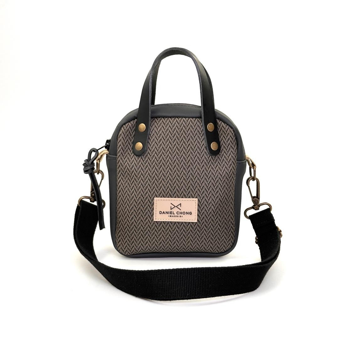 Bandolera Daniel Chong Urban Box mini con asas