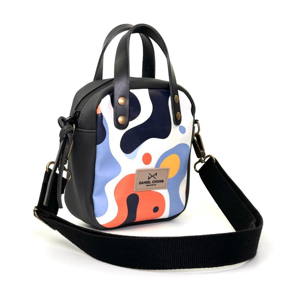 Bandolera Daniel Chong Urban Box mini con asas