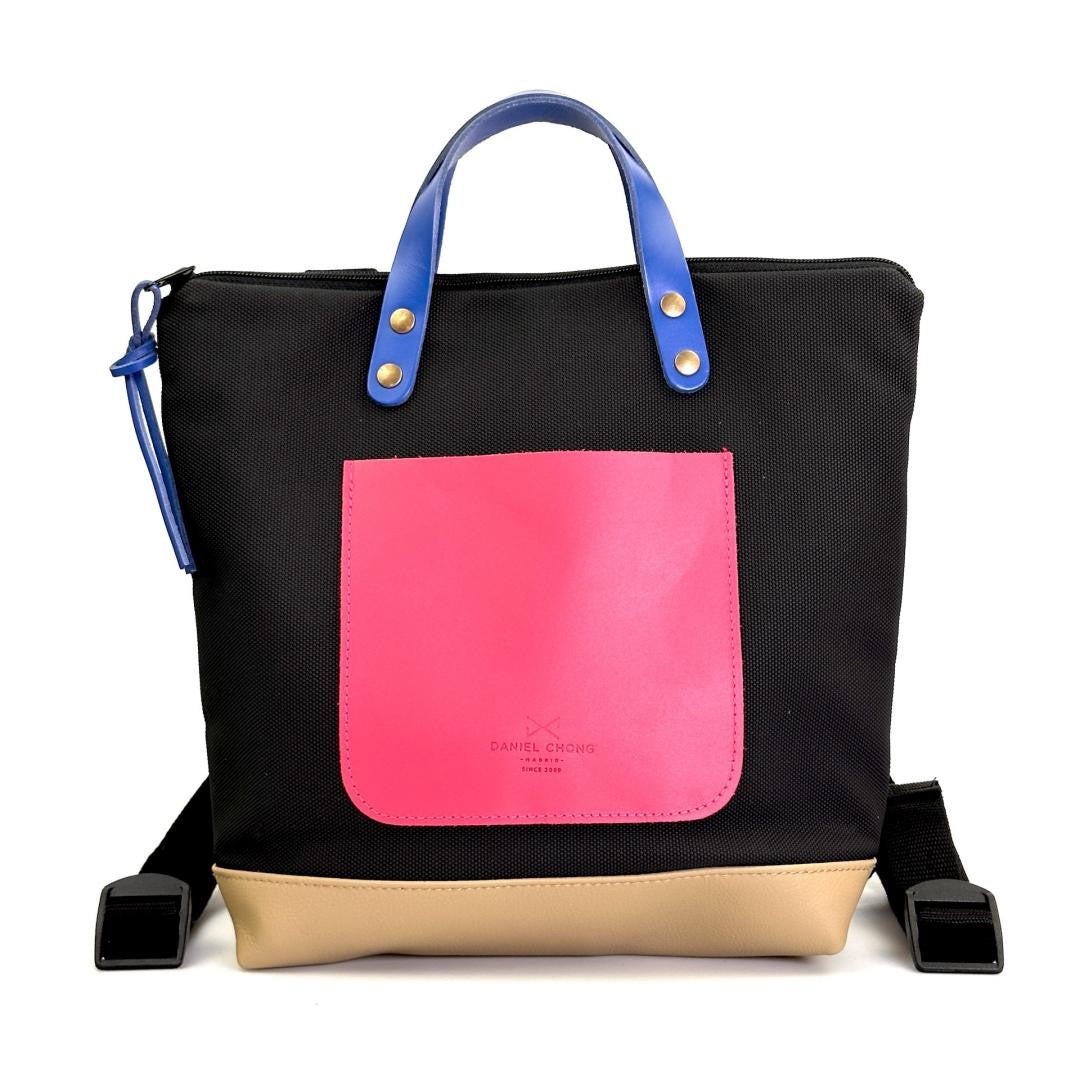 Mochila Daniel Chong Slim Mini cuadrada impermeable DZ