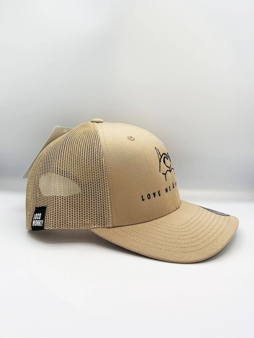 Gorra Loco Monky Love Me Hate Me Sand