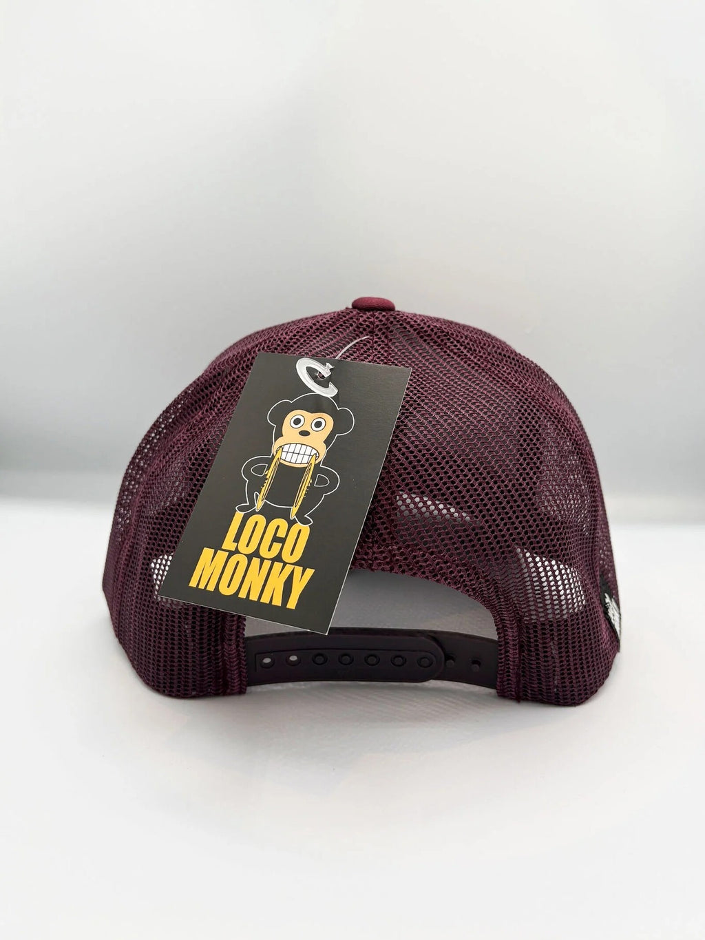 Gorra Loco Monky Puro loco Bordado Maroon