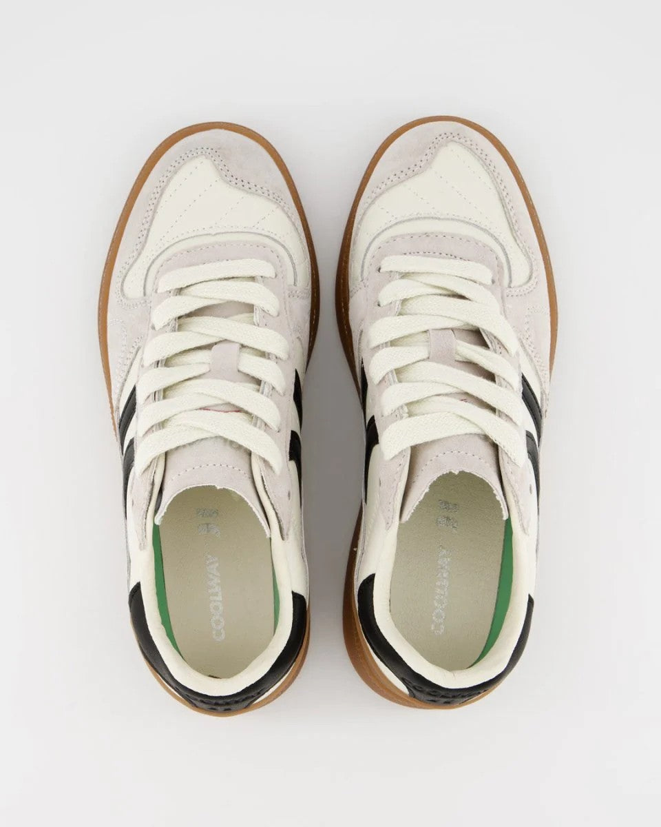 Coolway Goal Black White WHS, Zapatillas mujer