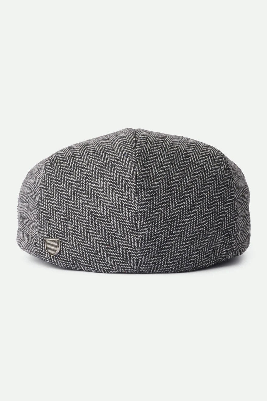 Gorra Brixton Hooligan Gris y Negro