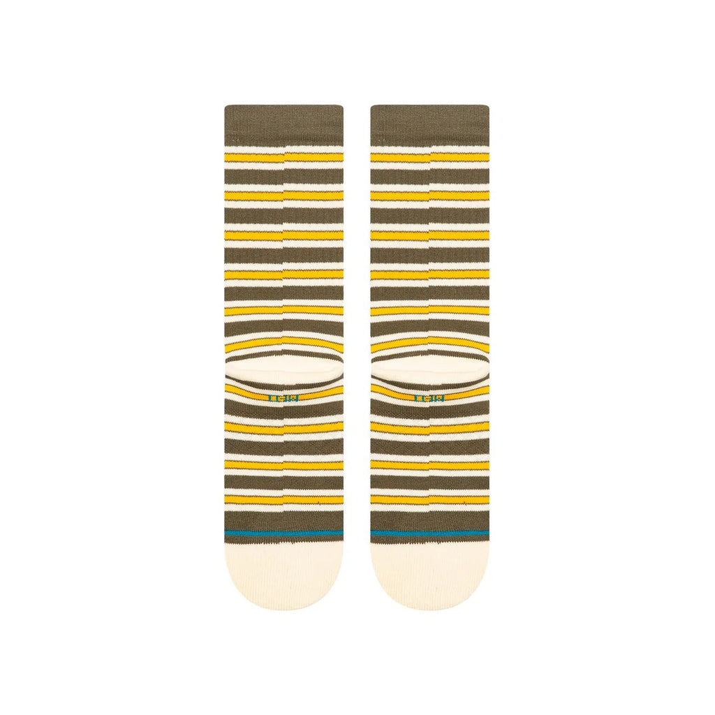 Calcetines Stance Olie Crew Verde oliva