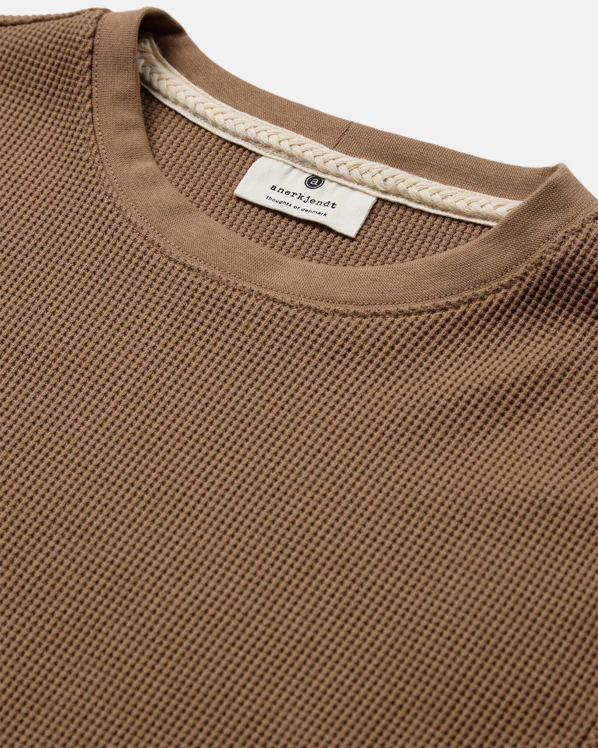 Camiseta Anerkjendt Akkikki Waffle Tee Tigers Eye