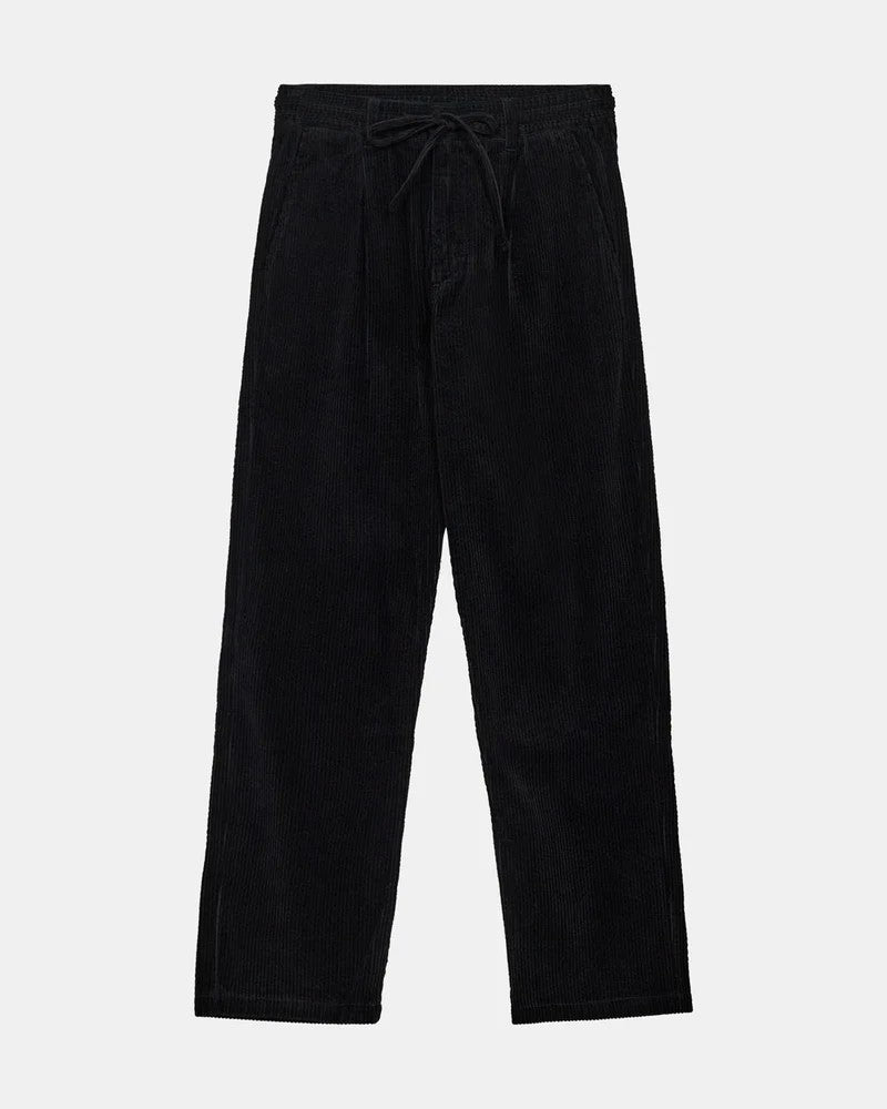 Pantalones Anerkjendt Akjan Cord Pleat Negro