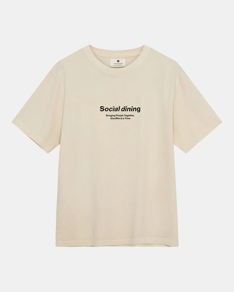 Camisetas Anerkjendt Akvillads Social print Tofu