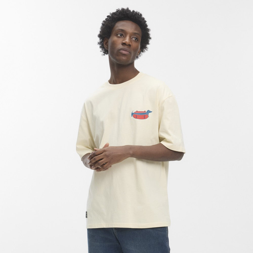 Camiseta Hydroponic Hot Dog Off White