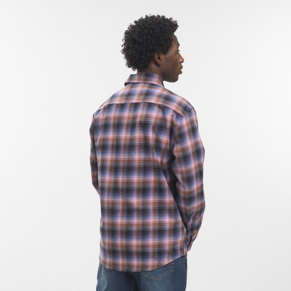 Camisa Hydroponic Clayton Blue Pink Check