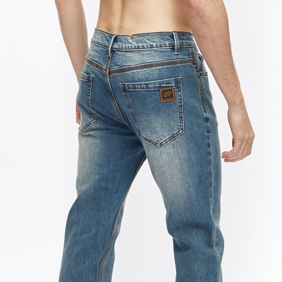 Pantalones Hydroponic Noree Medium blue washed Denim