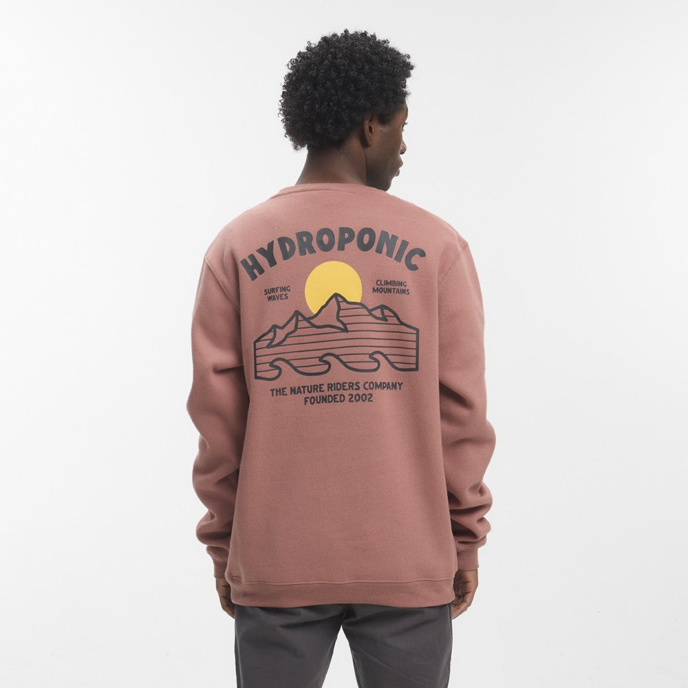 Sudadera Hydroponic Nature Terracota