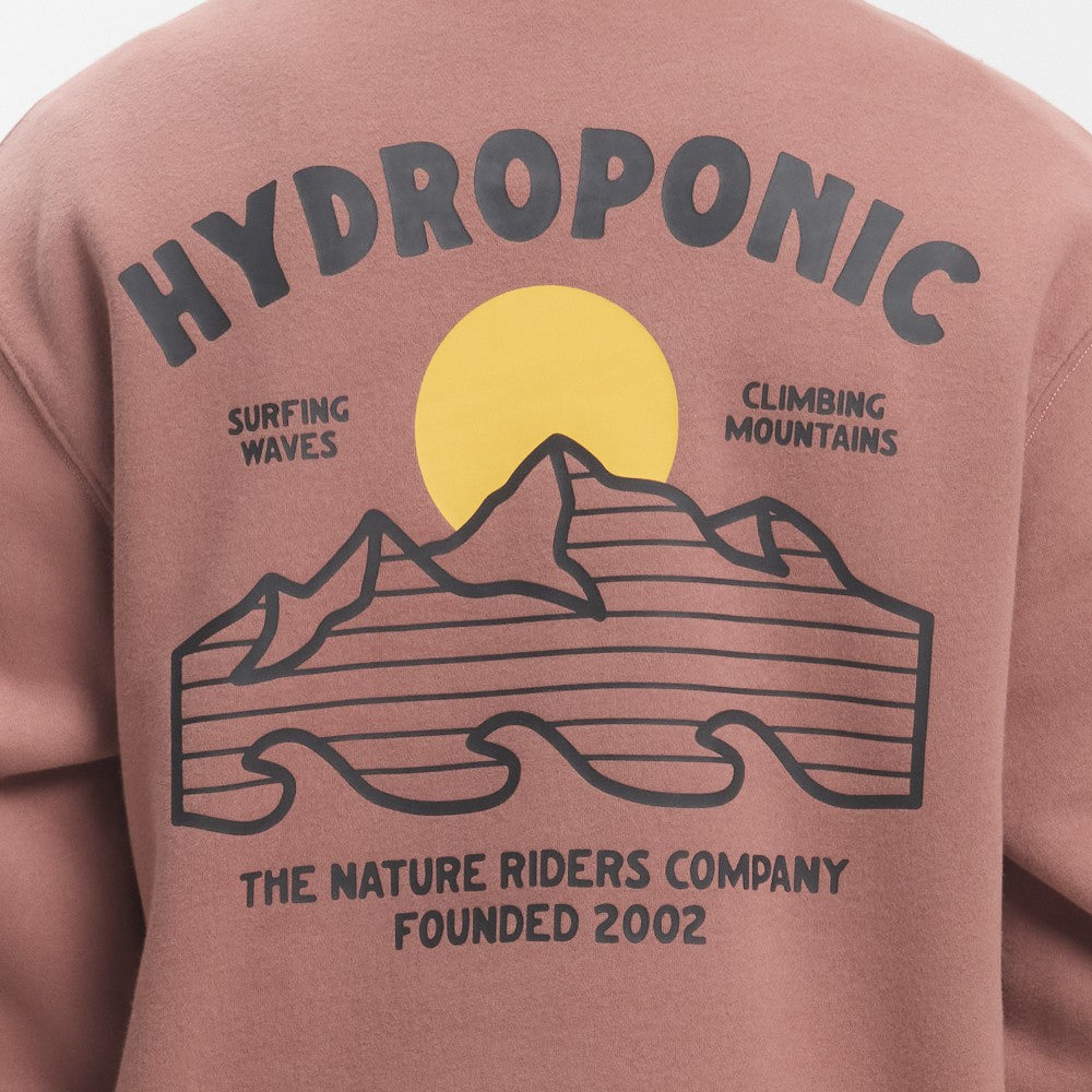 Sudadera Hydroponic Nature Terracota