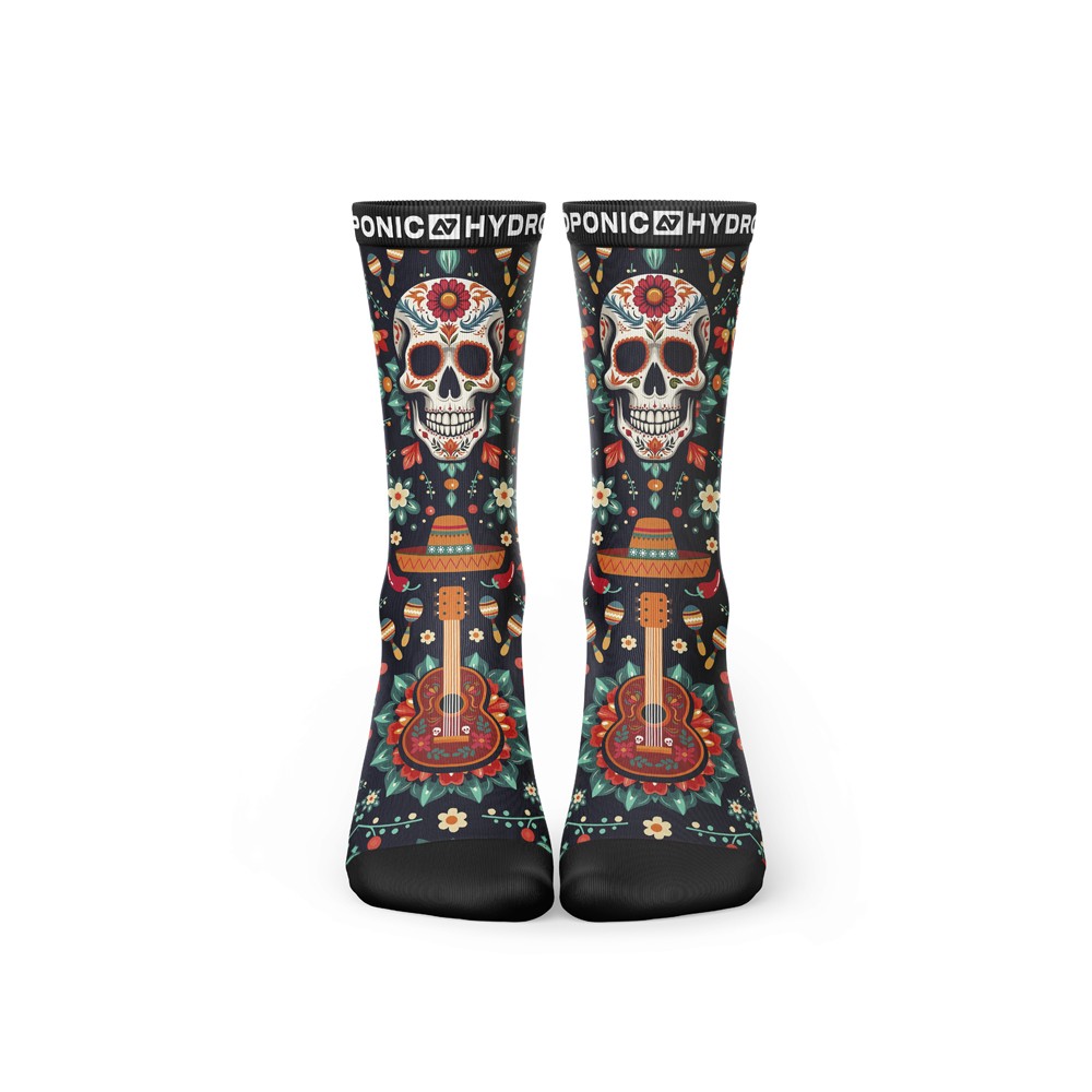 Calcetines Hydroponic Flagship Mexican Skull