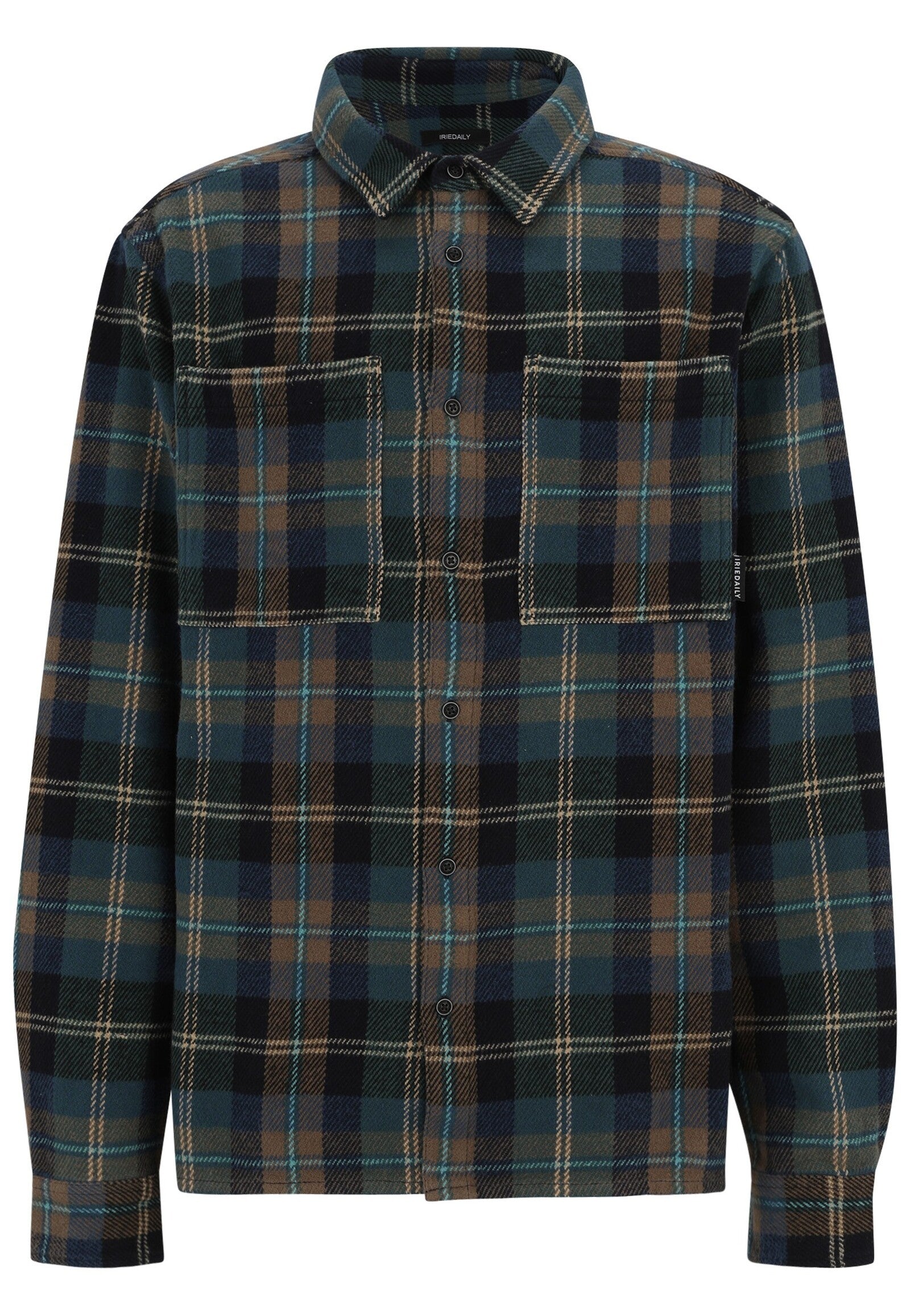 Camisa Iriedaily Chillax Lumber Shirt Cara black