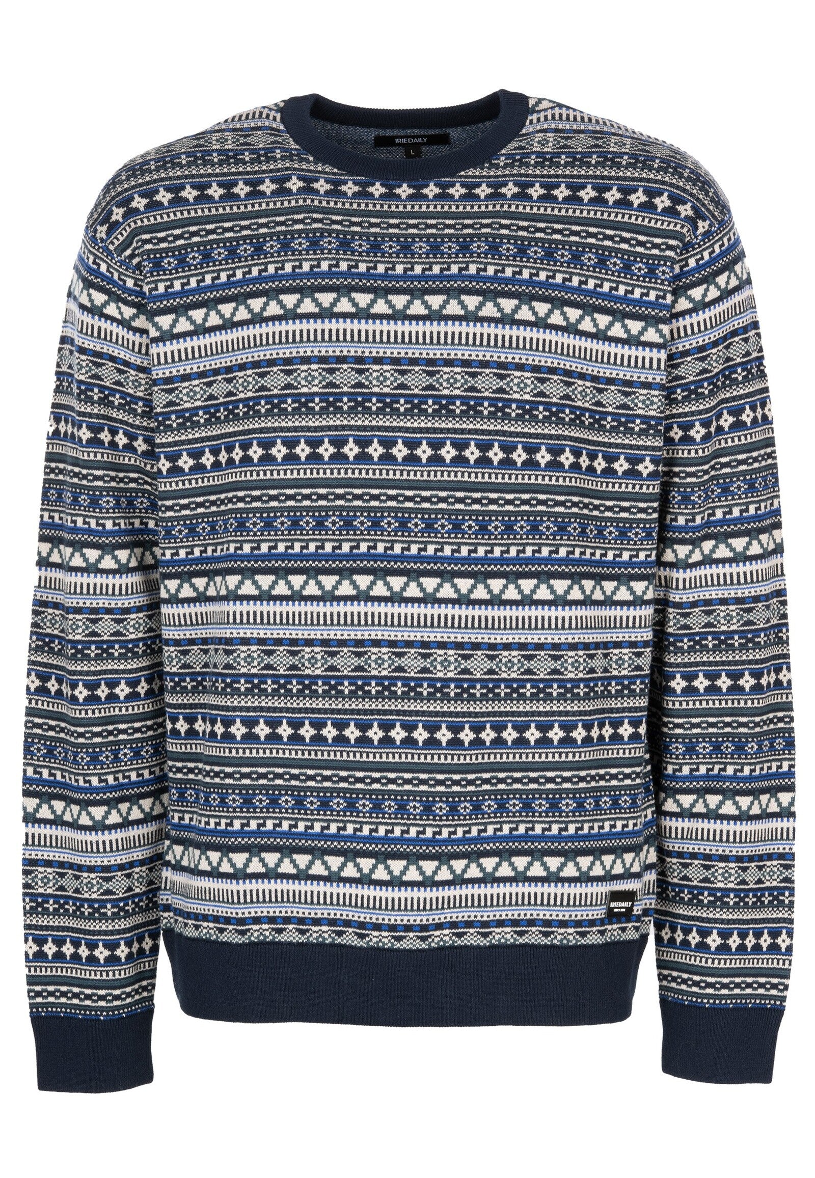 Jersey Iriedaily Mineo Knit Marine