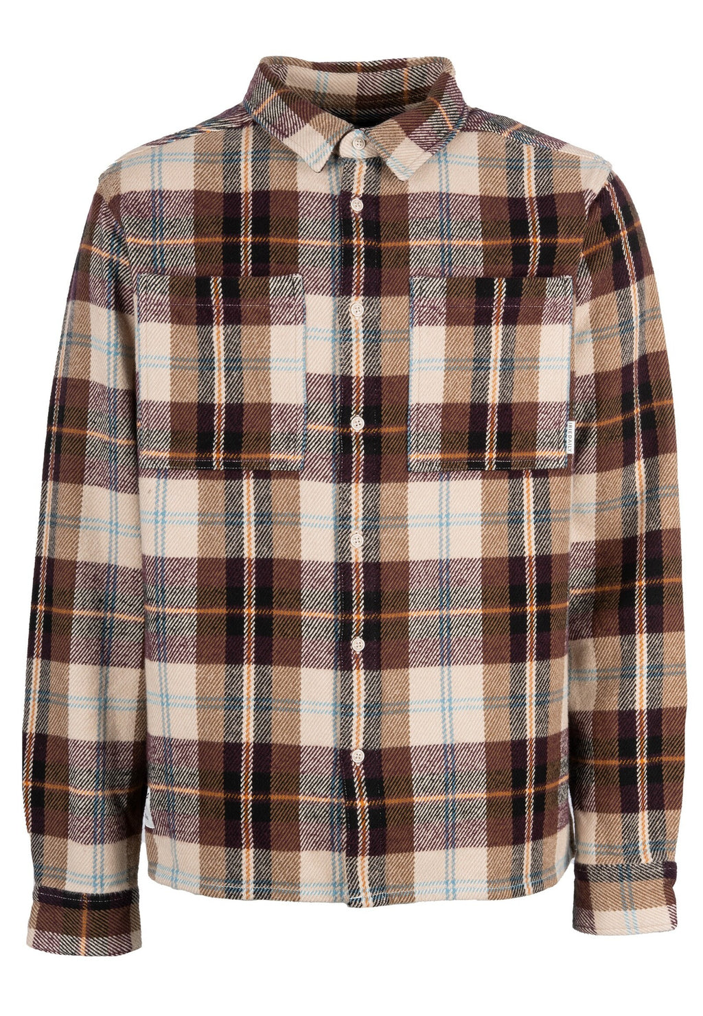 Camisa Iriedaily Chillax Lumber Shirt Sandstone