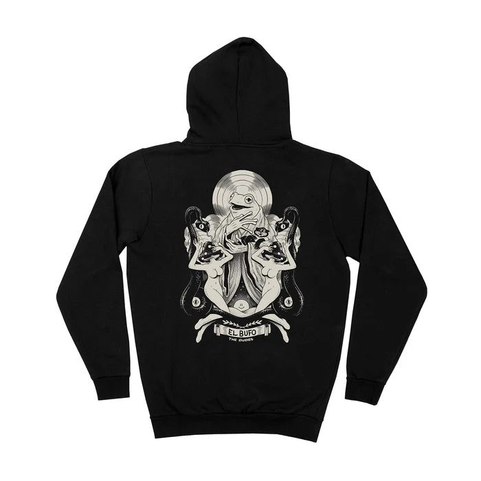 Sudadera The Dudes El Bufo Classic Hoody Negro