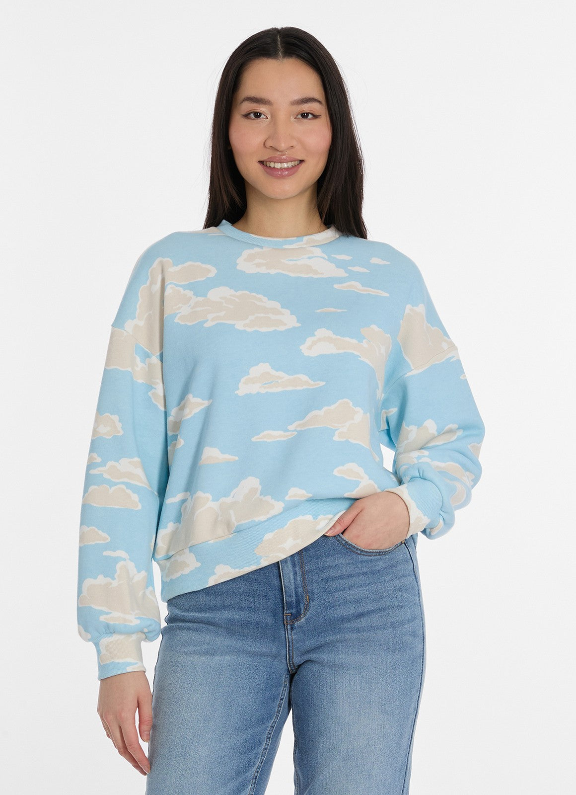 Sudadera Ragwear Wuss Print Cloud