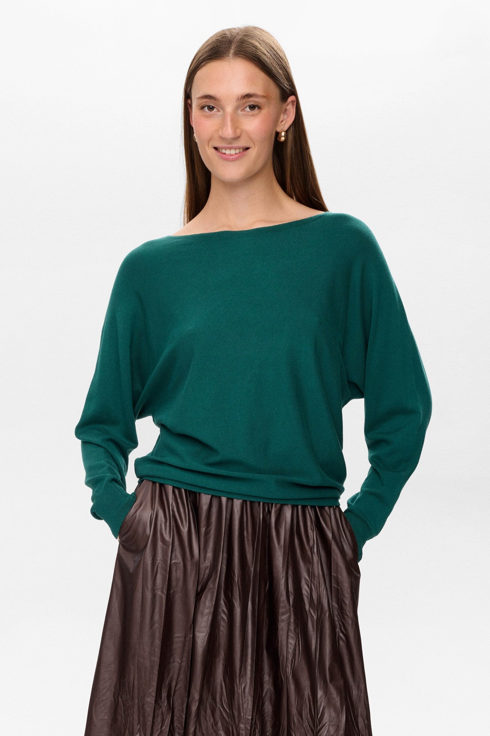 Jersey Nümph Nudaya Pullover Rain Forest