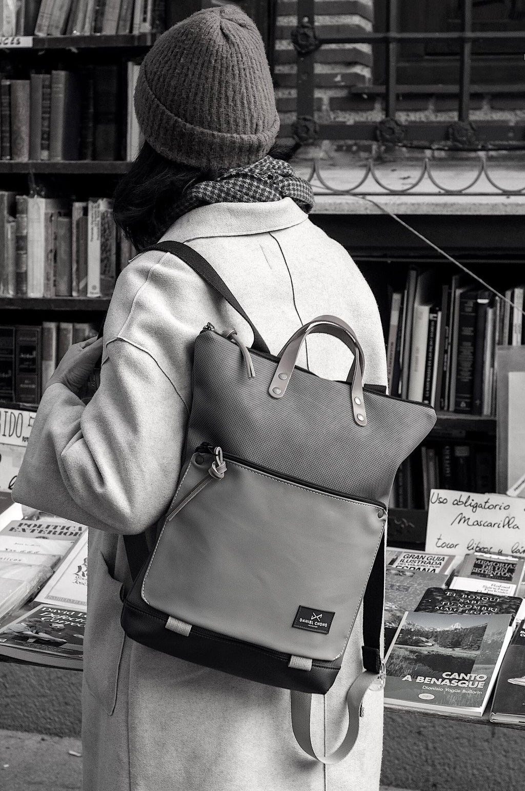 Mochila Daniel Chong Book Holder Iconic impermeable DZ