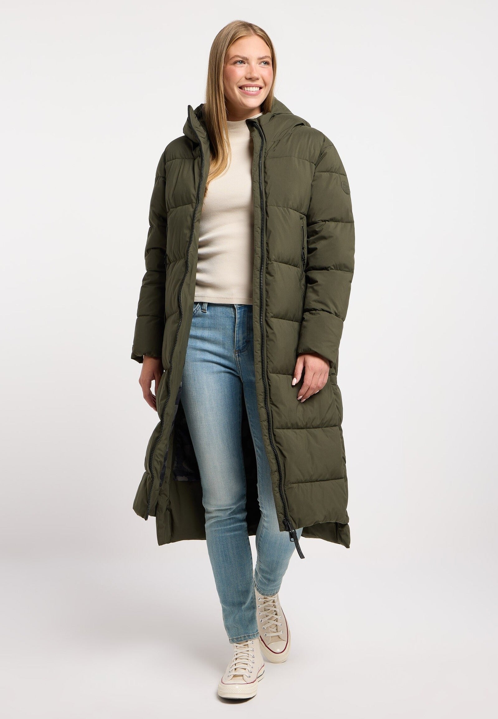 Abrigo Ragwear Patrise Dark Olive