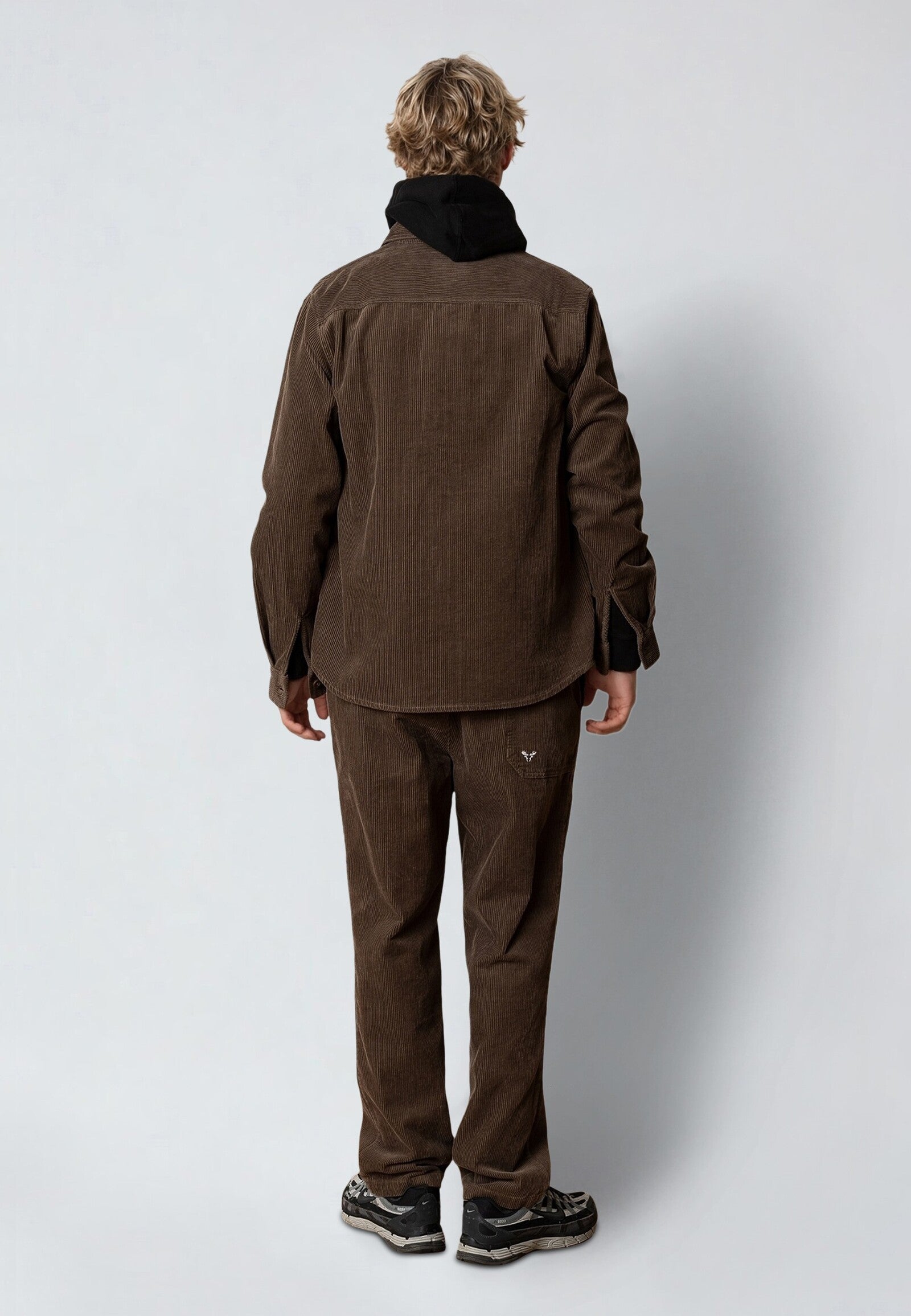 Sobre Camisa Fat Moose Owen Pana Marron