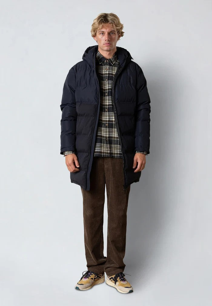 Chaqueta Fat Moose Birk Long Azul Oscuro