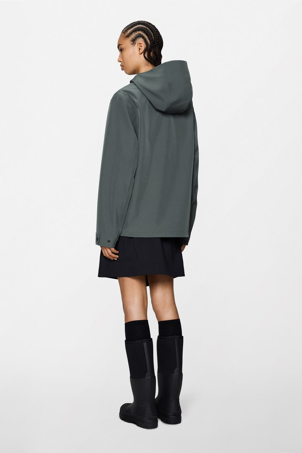 Chaqueta RAINS Suva Softshell Unisex W3T1 Gris Oscuro