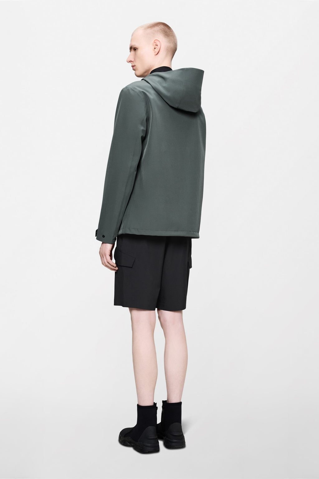 Chaqueta RAINS Suva Softshell Unisex W3T1 Gris Oscuro