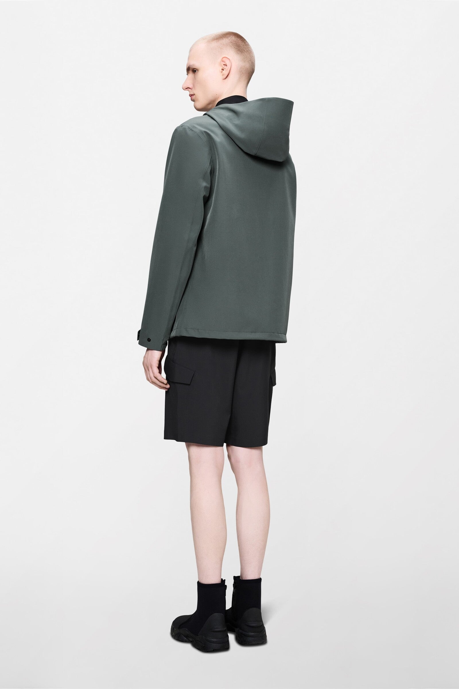 Chaqueta RAINS Suva Softshell Unisex W3T1 Gris Oscuro